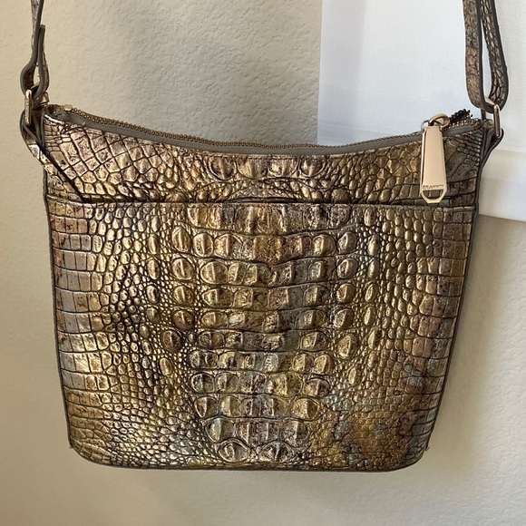 Brahmin Gold Crossbody Bag - Picture 4 of 12